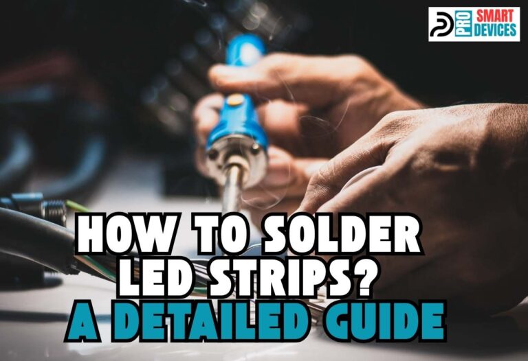 How to Solder LED Strips