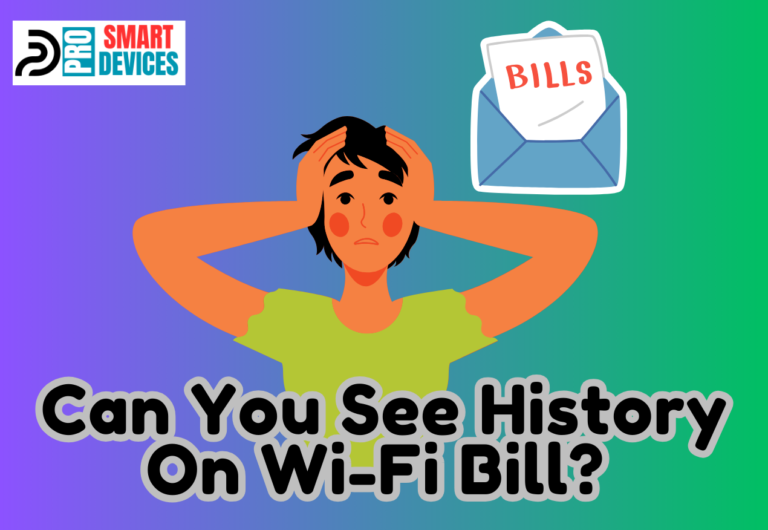 Can You See History On Wi-Fi Bill